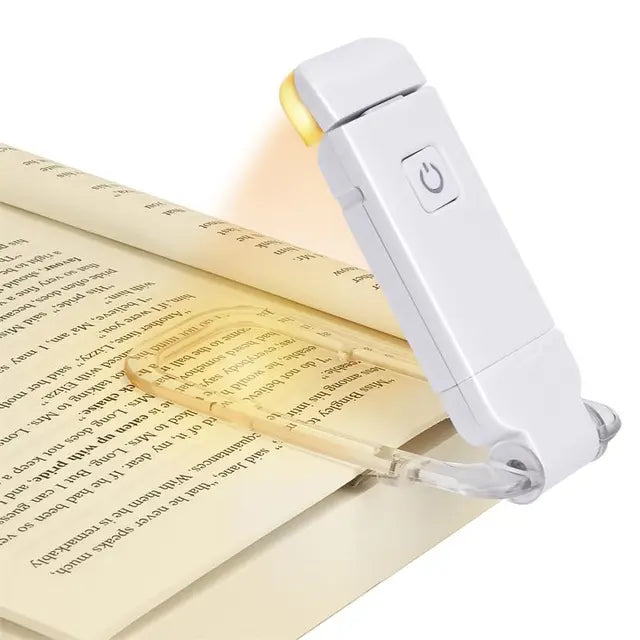 LED Book Light – USB Rechargeable, Eye-Friendly Reading Light