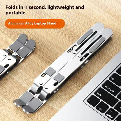 Upgrade Aluminum Alloy Folding Phone And Laptop Universal Stand